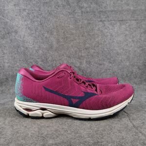 Mizuno Shoes Womens 11 Wave Runner Sneakers Athletic Running Trainer Active Pink